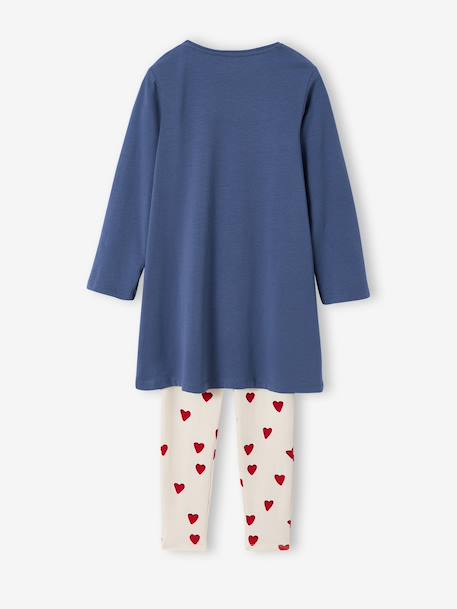 Pack of 2 nighties leggings blue 