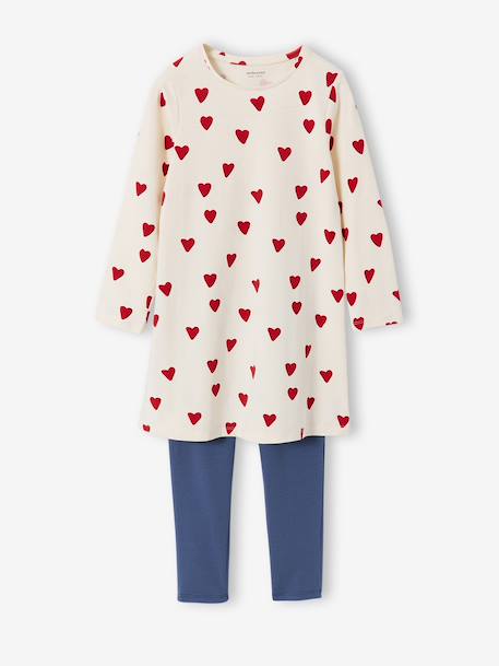 Pack of 2 nighties leggings blue 