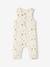 Set of baby sleepsuit and bandana ecru 