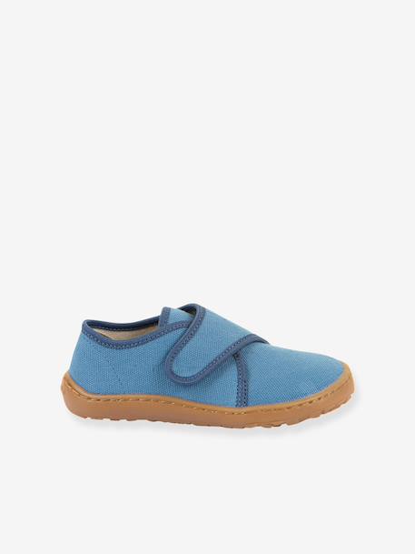 FRODDO barefoot slippers for children deep blue+denim blue+light pink 