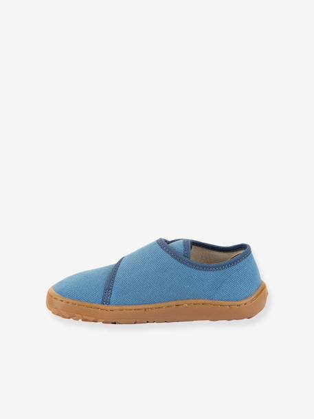 FRODDO barefoot slippers for children deep blue+denim blue+light pink 