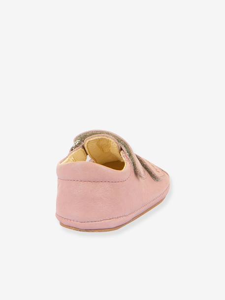 FRODDO baby girl's barefoot sandals deep blue+light pink 