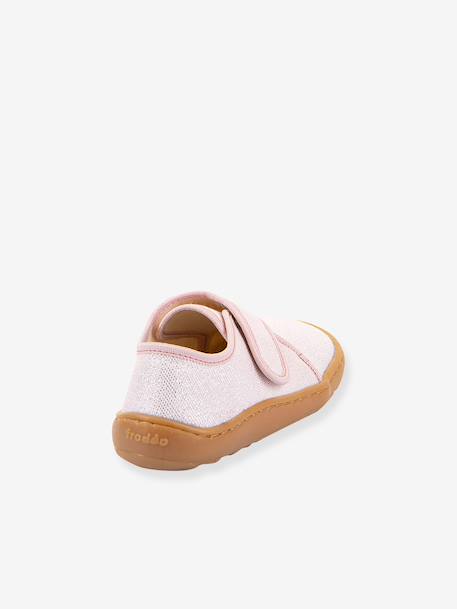 FRODDO barefoot slippers for children deep blue+denim blue+light pink 