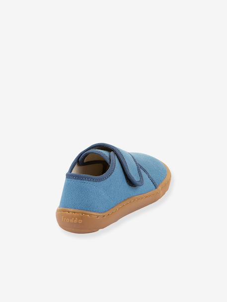 FRODDO barefoot slippers for children deep blue+denim blue+light pink 