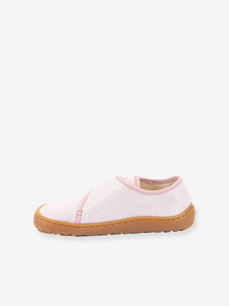 FRODDO barefoot slippers for children deep blue+denim blue+light pink 