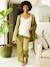 Nursing clothes bathrobe set olive 