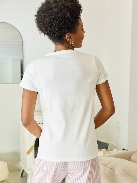 Nursing clothes pyjamas rose 