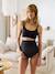 Pack of 2 maternity high-waisted briefs beige 