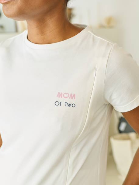 Nursing clothes pyjamas rose 