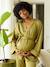 Nursing clothes bathrobe set olive 