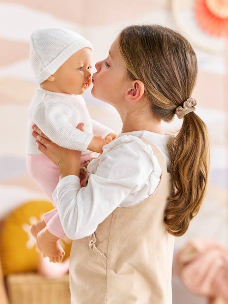 Newborn baby doll 42 cm rose 
