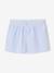 Short-sleeved pyjama playsuit to customise sky blue 