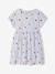 Girl's comfortable jersey dress striped blue+striped pink 