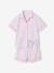 Short-sleeved pyjama playsuit to customise lilac 
