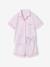 Short-sleeved pyjama playsuit to customise lilac 