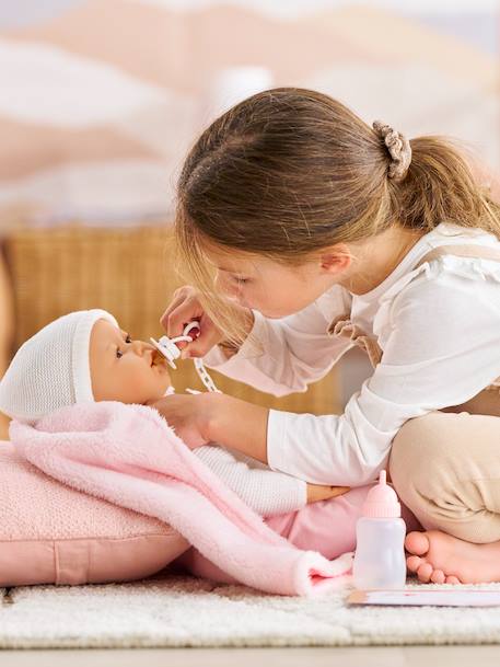Newborn baby doll 42 cm rose 