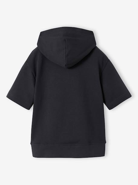 Set of short sweatshirt with short sleeves anthracite 