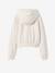 Girl's hooded sweatshirt for sport vanilla 