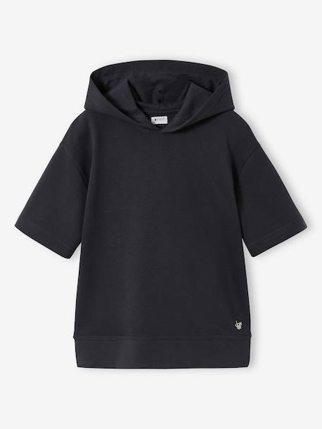 Set of short sweatshirt with short sleeves anthracite 