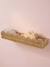 Scalloped paper rope shelf beige 