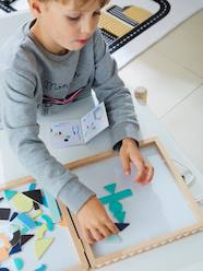Toys-Educational Games-Shapes & Colours-Box with Magnetic Geometrical Shapes - FSC® Certified Wood