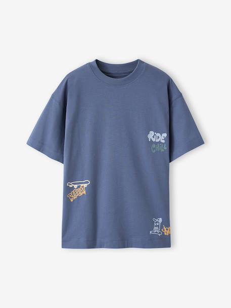 Pack of 2 short-sleeved t-shirts grey blue 