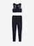 Girl's bra leggings set anthracite 