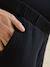 Cotton gauze maternity trouser black 