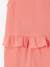 Set of blouse and frilled trousers coral 