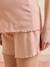 Organic cotton maternity pyjama shorts rose 