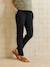 Cotton gauze maternity trouser black 