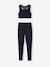 Girl's bra leggings set anthracite 