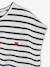 Fancy Knit T-Shirt & Shorts Set for Girls ecru+rose 