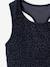 Girl's bra leggings set anthracite 