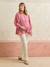 Nursing clothes blouse rose 