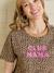 Organic Cotton* T-Shirt with Slogan, for Maternity cappuccino+ecru+khaki 
