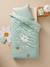Duvet Cover & Pillowcase Set for Children, MARGUERITE printed blue 