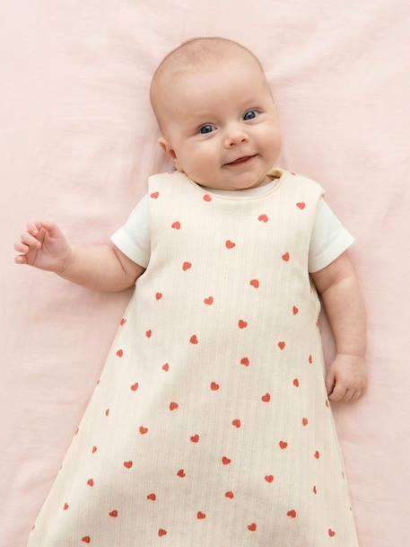 Baby sleeping bag MON COEUR ecru 
