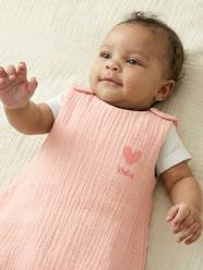 Bedding & Decor-Summer Baby Sleeping Bag in Organic Cotton* Gauze, No Lining 