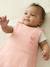 Summer Baby Sleeping Bag in Organic Cotton* Gauze, No Lining coral+grey blue+vanilla 