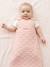 Baby Sleeping Bag, Jacquard beige+pale pink 