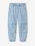 Denim parachute trousers bleached denim 