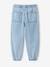 Denim parachute trousers bleached denim 