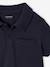 Set of 2 Plain, Short Sleeve Polo Shirts, for Boys aqua green+BLUE LIGHT SOLID WITH DESIGN+coral+orange 