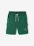 Cargo-Style Sports Shorts for Boys green+navy blue 