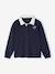 Striped Polo Shirt for Boys aqua green+green+marl grey+navy blue+ochre 
