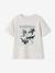 Boy's short-sleeved t-shirt lichen+marl white 