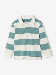 Boys-Striped Polo Shirt for Boys 