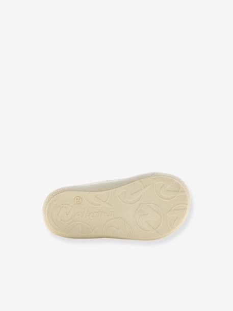 NATURINO ankle boots with elasticated laces white 