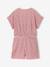 Girl's jersey playsuit ecru+multicoloured 
